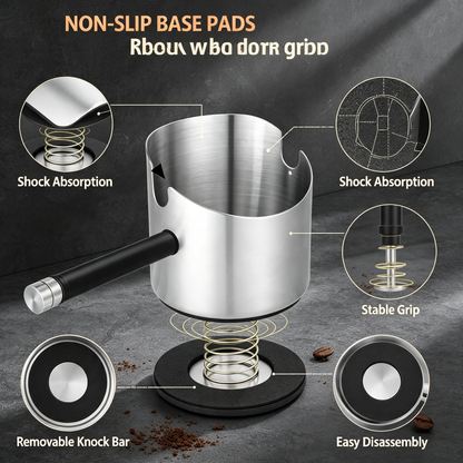 Stainless Steel Coffee Knock Box