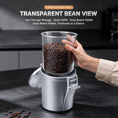 Airtight Metal Coffee Canister
