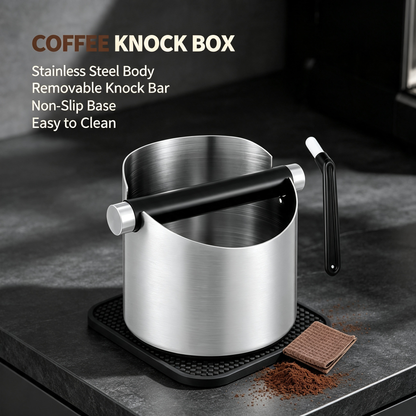 Stainless Steel Coffee Knock Box