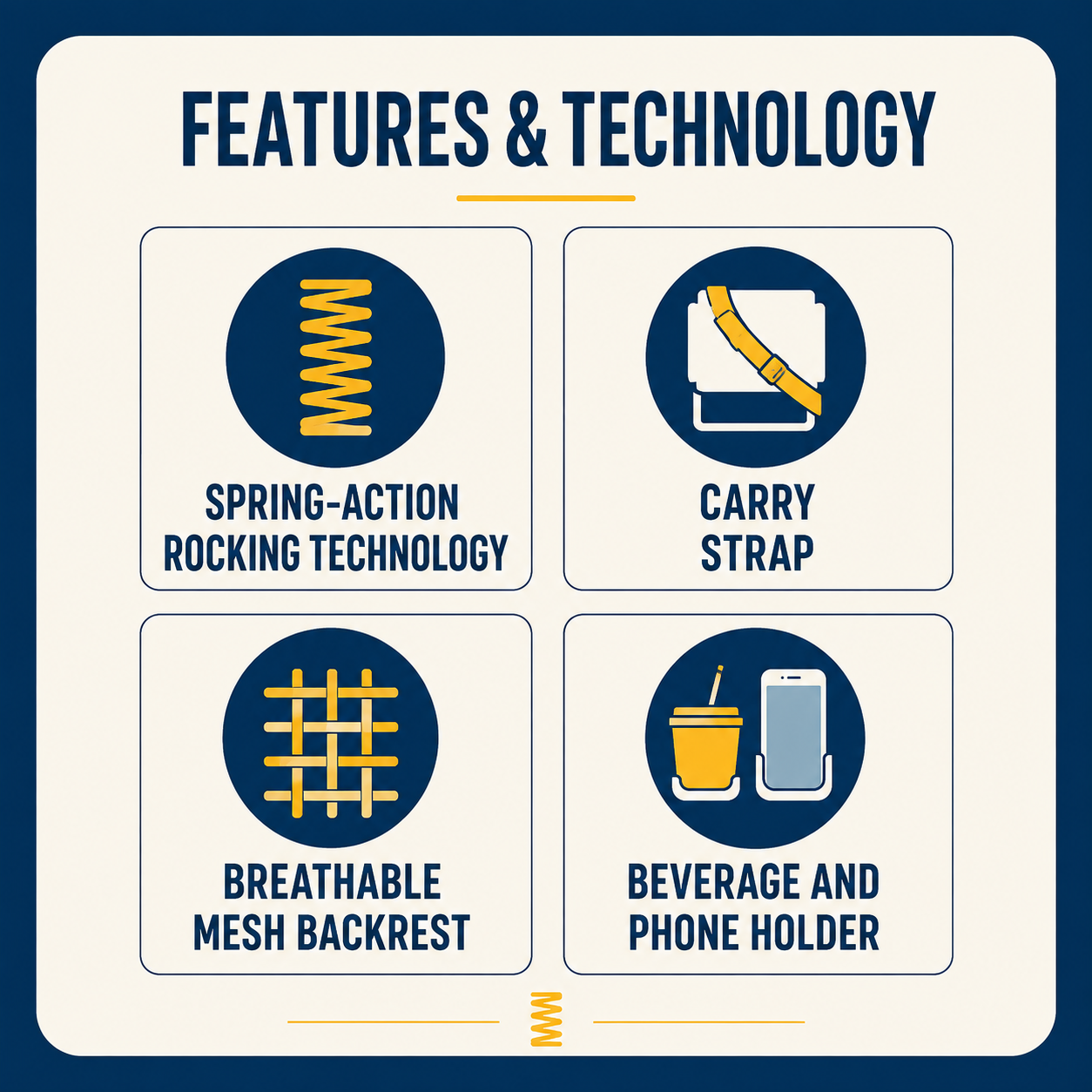 The Rock-Anywhere™ Auto-Shock Rocker